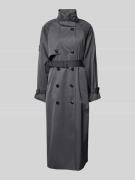 Trenchcoat met opstaande kraag, model 'Sally'