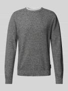 Gebreide pullover in 2-in-1-look