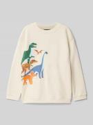 Sweatshirt met ronde hals