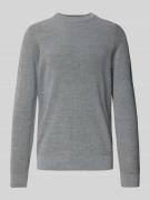 Gebreide pullover met labeldetail, model 'ROY'