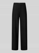 Stoffen broek met labeldetail, model 'MAINE'