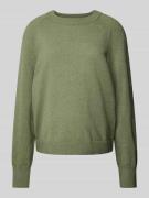 Gebreide pullover met ronde hals