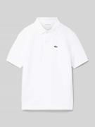 Poloshirt met labelstitching