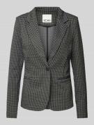 Regular fit blazer met viscose, model 'KATE'