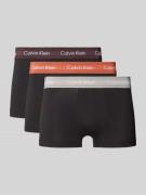 Boxershort met band met label in een set van 3 stuks