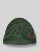 Beanie met labelpatch, model 'Xola'