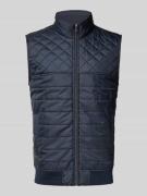 Bodywarmer met opstaande kraag