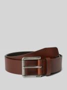 Leren riem met doornsluiting, model 'Joris'