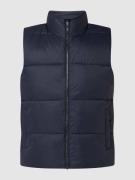 Bodywarmer met opstaande kraag - waterafstotend