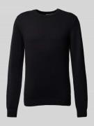 Gebreide pullover met ronde hals