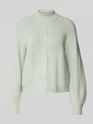 Regular fit gebreide pullover van zachte viscosemix, model 'KATIA'