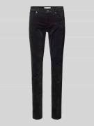 Slim fit fluwelen broek van een mix van katoen en viscose, model 'LULE...