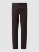 Slim fit chino met stretch, model 'Mott'