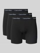 Boxershort met logo in band in een set van 3 stuks