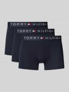 Boxershort met labeldetails in een set van 3 stuks