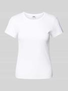 Slim fit T-shirt met ronde hals, model 'KOALE'