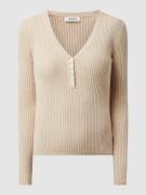 Pullover met stretch, model 'Alesia'