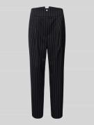 Slim fit stoffen broek met viscose