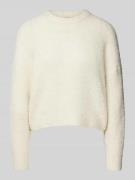 Regular fit gebreide pullover met wol, model 'NATHERINE'