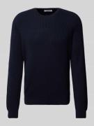 Gebreide pullover met ronde hals