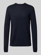 Gebreide pullover met ronde hals, model 'Sergor'