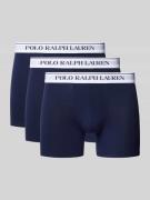 Boxershort met elastische band met logo in een set van 3 stuks