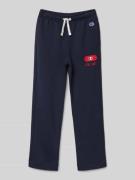 Sweatpants met logostitching