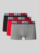 Boxershort met elastische band met logo in een set van 3 stuks