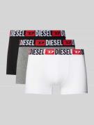 Boxershort met elastische band met logo in een set van 3 stuks