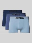 Boxershort met elastische logoband in een set van 3 stuks