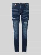 Slim fit jeans met 5-pocketmodel, model 'JULIO'