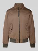 Harrington jack met opstaande kraag