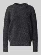 Gebreide pullover met ronde hals