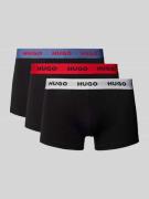 Boxershort met elastische band in een set van 3 stuks