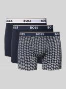 Boxershort met elastische band met label in een set van 3 stuks van BO...