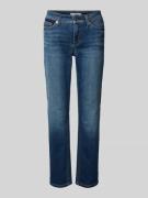 Straight leg jeans met verkort model, model 'PIPER'