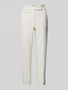 Slim fit stoffen broek in verkorte pasvorm, model 'SCARLET'