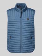 Bodywarmer met labeldetail