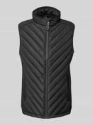 Bodywarmer met opstaande kraag