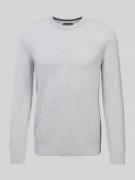 Regular fit pullover van puur katoen