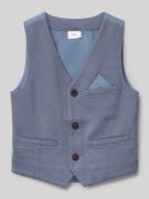 Regular fit gilet met viscose