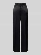 Wide leg broek met elastische band