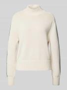 Gebreide pullover met extra brede schouders, model 'Parto'