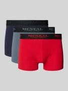 Boxershort met band met label in een set van 3 stuks