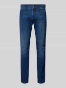 Slim fit jeans in 5-pocketmodel, model 'ANBASS'