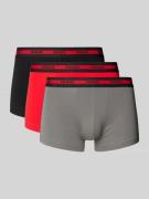 Boxershort met elastische band in een set van 3 stuks