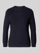 Gebreide pullover met raglanmouwen, model 'LINZ'