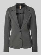 Blazer van viscosemix met steekzakken, model 'NANNI'