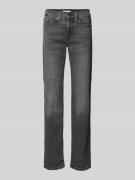 Straight fit jeans met viscose, model '314'