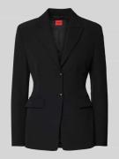 Slim fit blazer met reverskraag, model 'Asmalla'